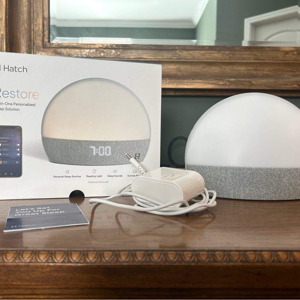 Hatch Restore Sleep solutions alarm clock